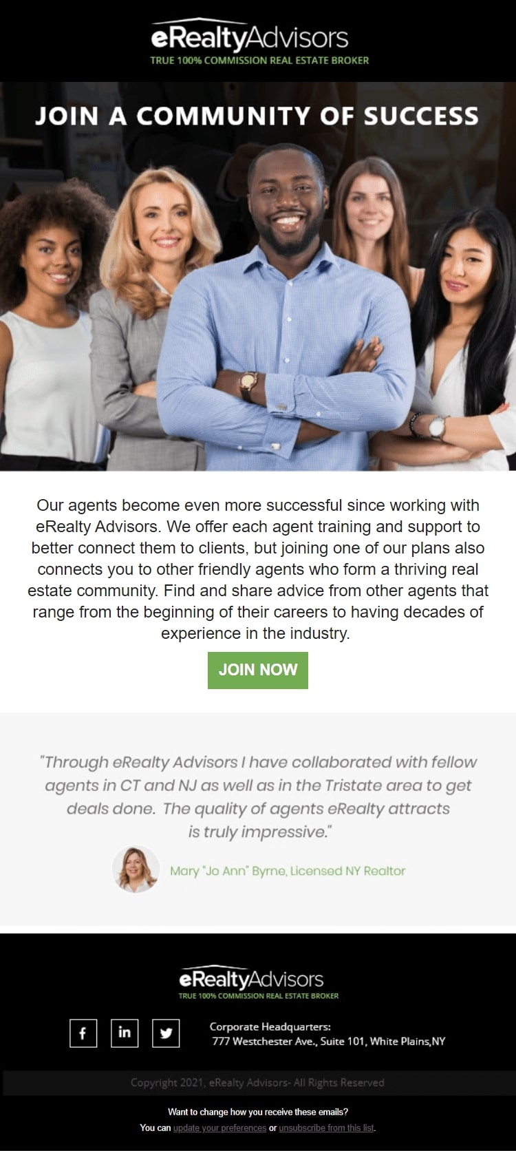BrandingFlare CRO Welcome Series #5 eRealty Advisors
